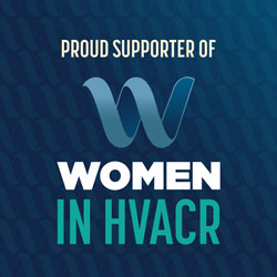 Woman In HVACR logo